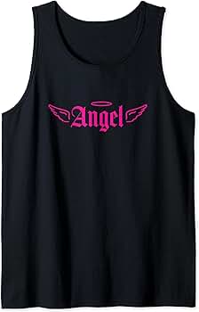 Amazon.com: Y2K Angel With Wings Tank Top : Clothing, Shoes